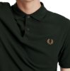 Fred Perry - Plain Tennis Poloshirt - Night Green