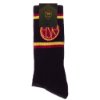 COPA Football - AS Roma Taper Socks - Black