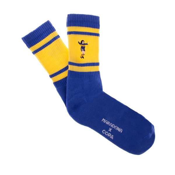 Maradona x COPA Boca Embroidery Terry Socks