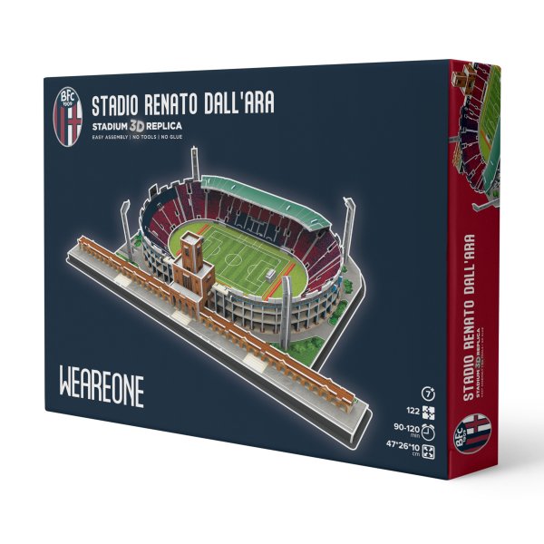 Bologna FC 1909 Stadio Renato Dall'Ara - 3D Puzzle