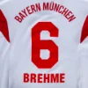 Bayern Munich Retro Football Shirt 1987-1988 + Brehme 6