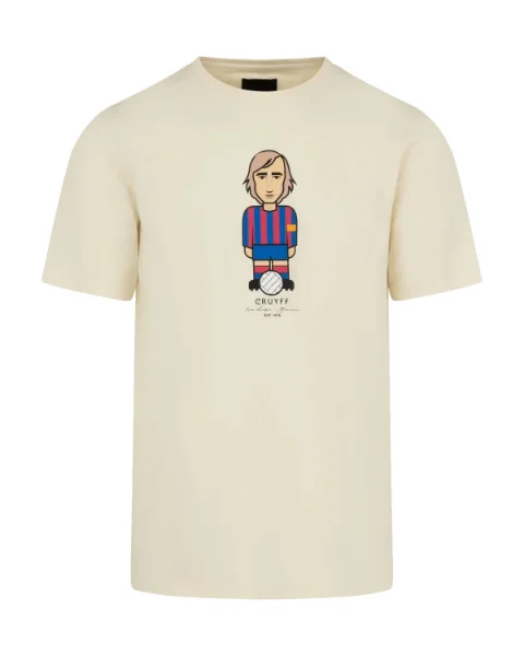 Cruyff - Avatar Barcelona T-Shirt - Crème