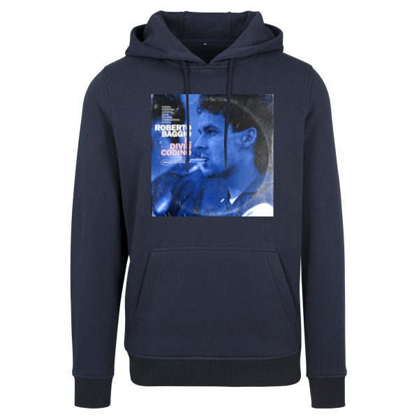 Picture of LPFC - Baggio Il Divin Codino Hoodie - Navy